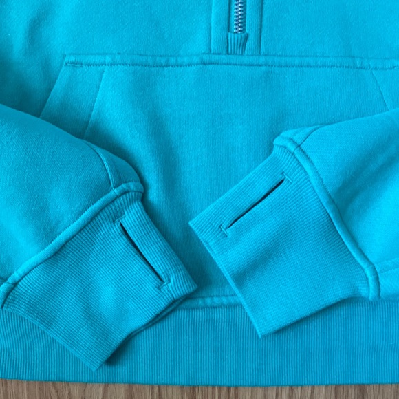 ❤️ Lululemon Scuba Oversized Half Zip Hoodie in Kelly Green XS/S NWT - Picture 5 of 9